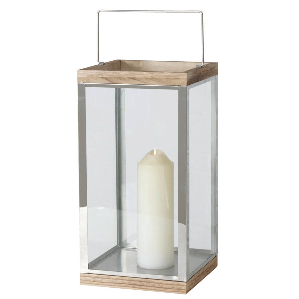 XXXL LAMPÁŠ drevo, kov, sklo