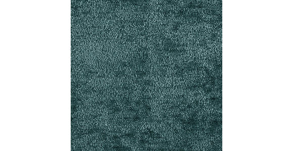 ECKSOFA in Chenille Türkis  - Türkis/Schwarz, Design, Holz/Textil (200/265cm) - Landscape