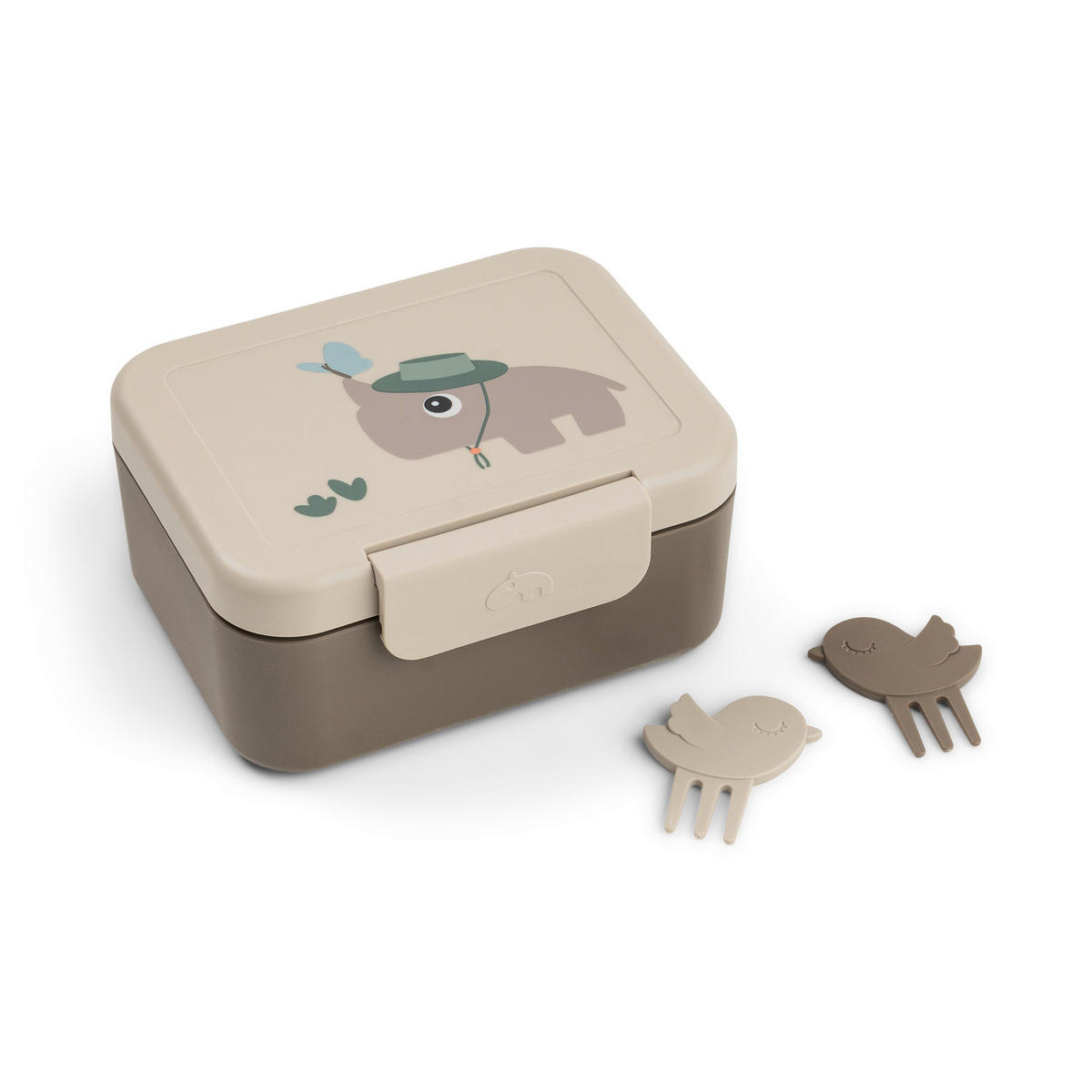 KINDERRUCKSACKSET - Beige/Hellgrau, Basics, Kunststoff/Textil (19/9/26cm) - done by deer