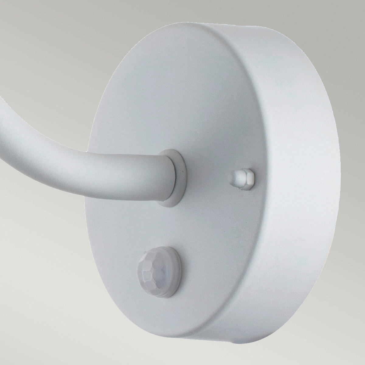 VÄGGLAMPA FÖR UTOMHUS - vit, Klassisk, metall/glas (42/27.5/25.5cm)