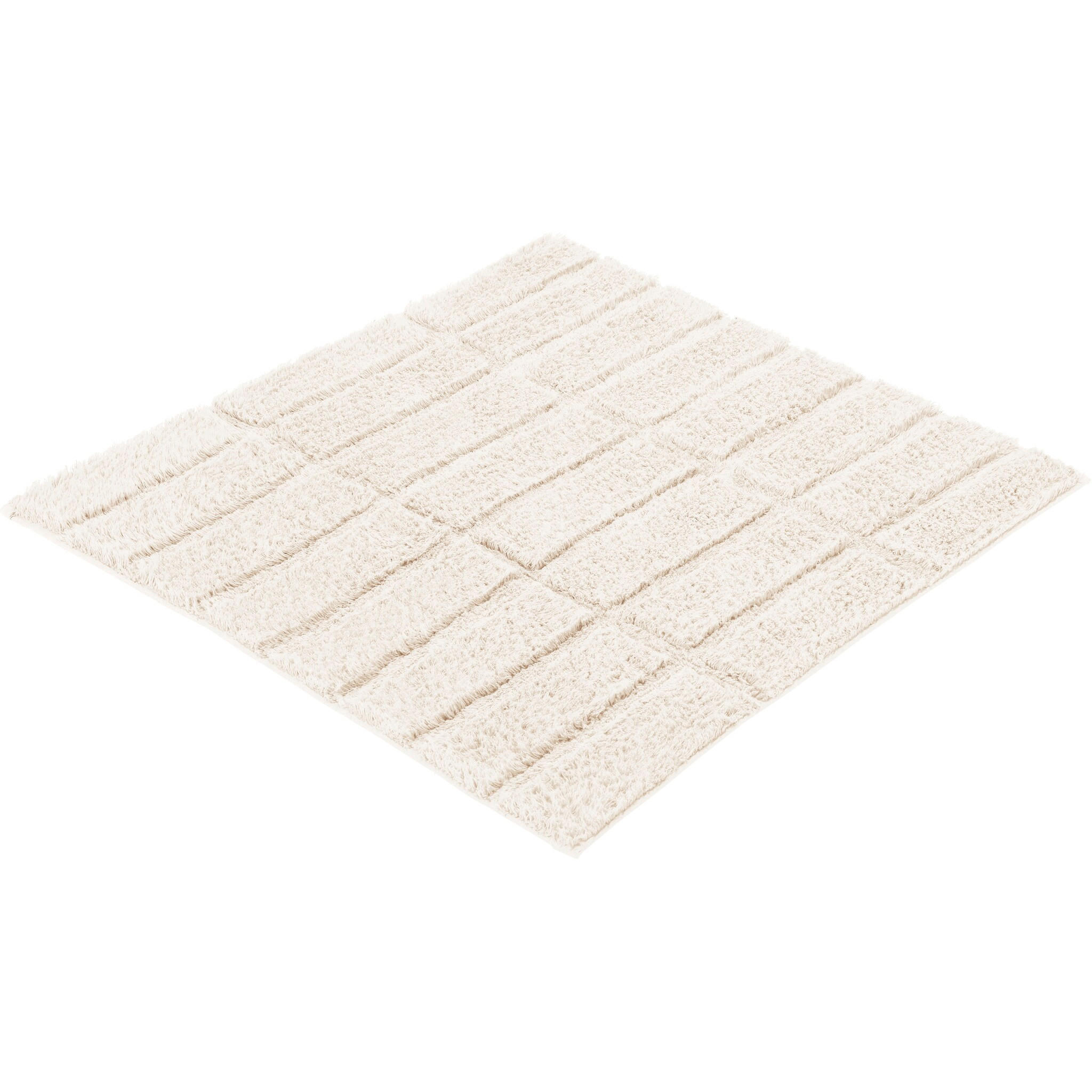 FÜRDŐSZOBASZŐNYEG  60/60 cm  natúr   - natúr, Basics, textil (60/60cm) - Kleine Wolke