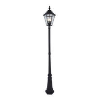 WEGELEUCHTE 31/227 cm   - Klar/Schwarz, Design, Glas/Metall (31/227cm)