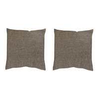 KISSENHÜLLEN-SET ELMER 50/50 cm  - Grau, Basics, Textil (50/50cm)