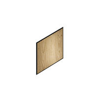STENSKA DEKORACIJA    - naravne barve, Basics, leseni material (23,5/22,3/1,8cm)