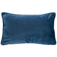 ZIERKISSEN  30/50 cm   - Blau, Basics (30/50cm) - Novel