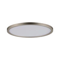 LED-PANEEL  - Nickelfarben, Basics, Kunststoff (18/1cm) - Paulmann