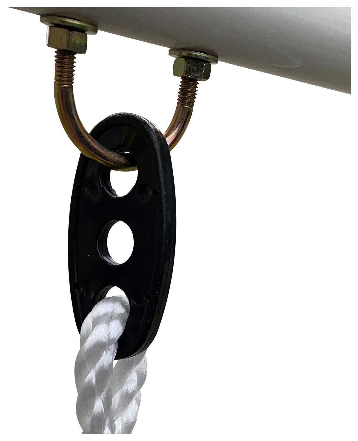 SCHAUKEL Anthrazit, Creme  - Anthrazit/Creme, KONVENTIONELL, Kunststoff/Metall (94/118/146cm) - Ambia Garden