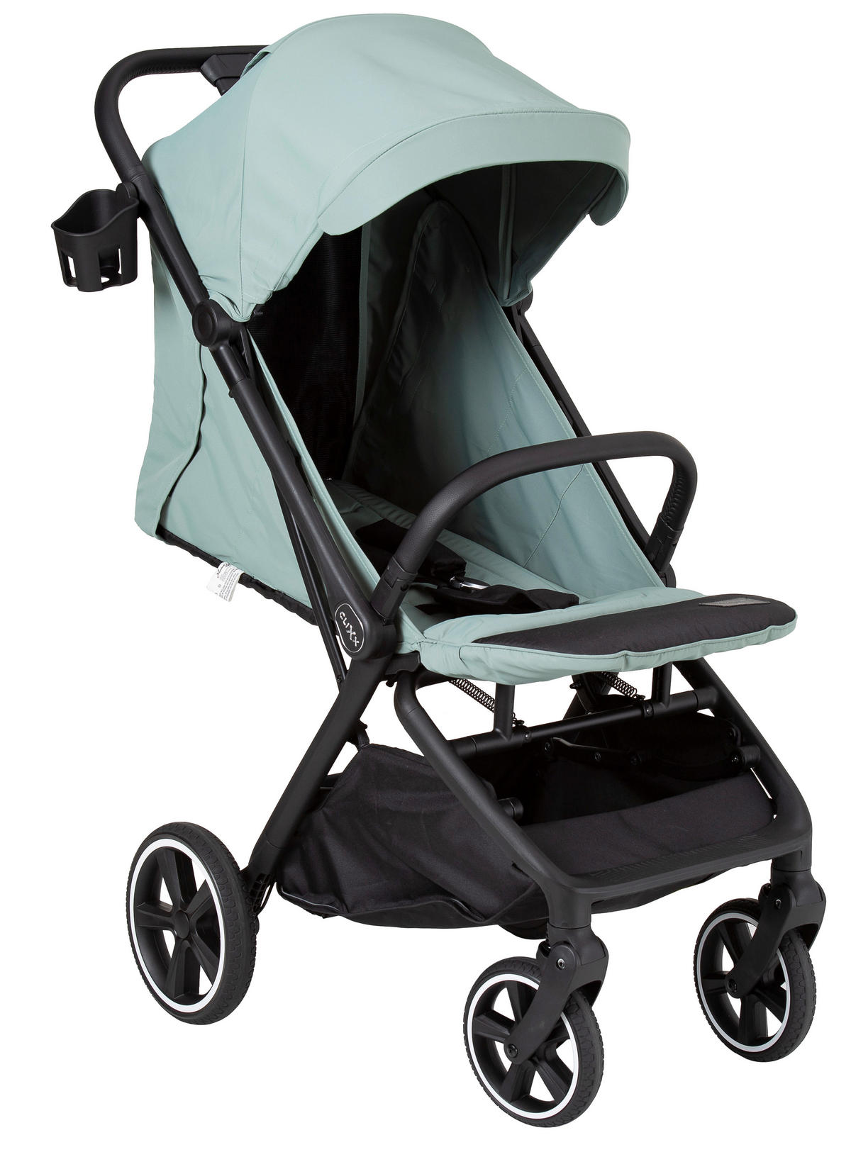 BUGGY Clixx  - Schwarz/Mintgrün, Basics, Textil/Metall (84/52/106cm) - Hartan