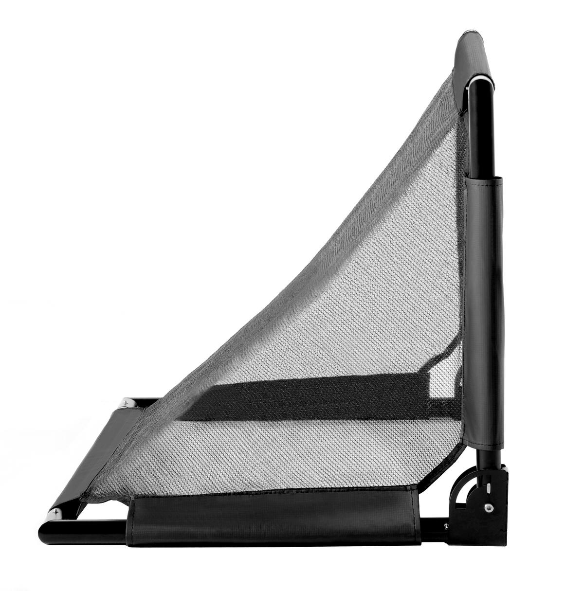 FUßBALLTOR  - Schwarz, KONVENTIONELL, Metall (100/60/60cm) - Salta