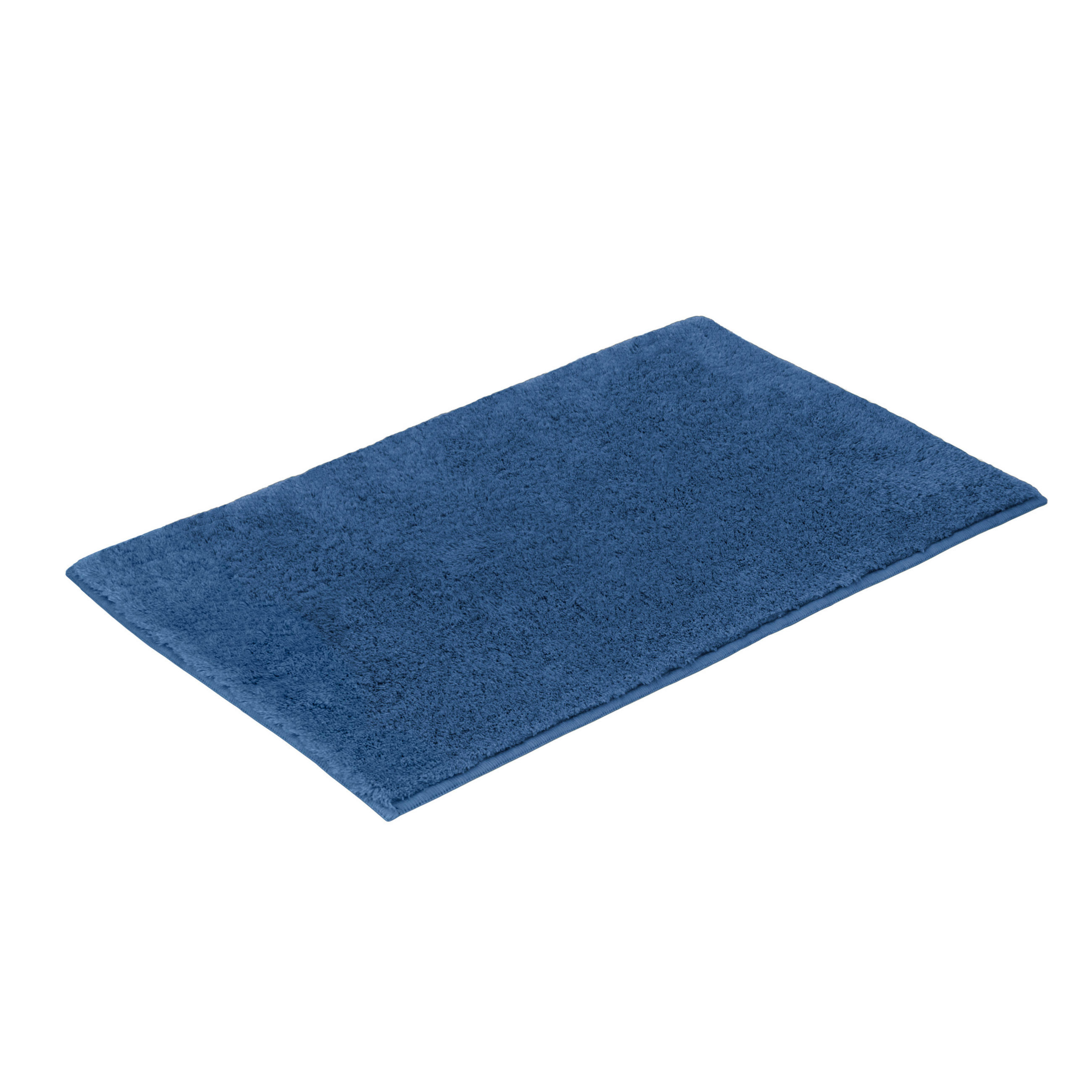 BADTEPPICH Timeless Blau 60/100 cm  - Blau, Basics, Textil (60/100cm) - Vossen