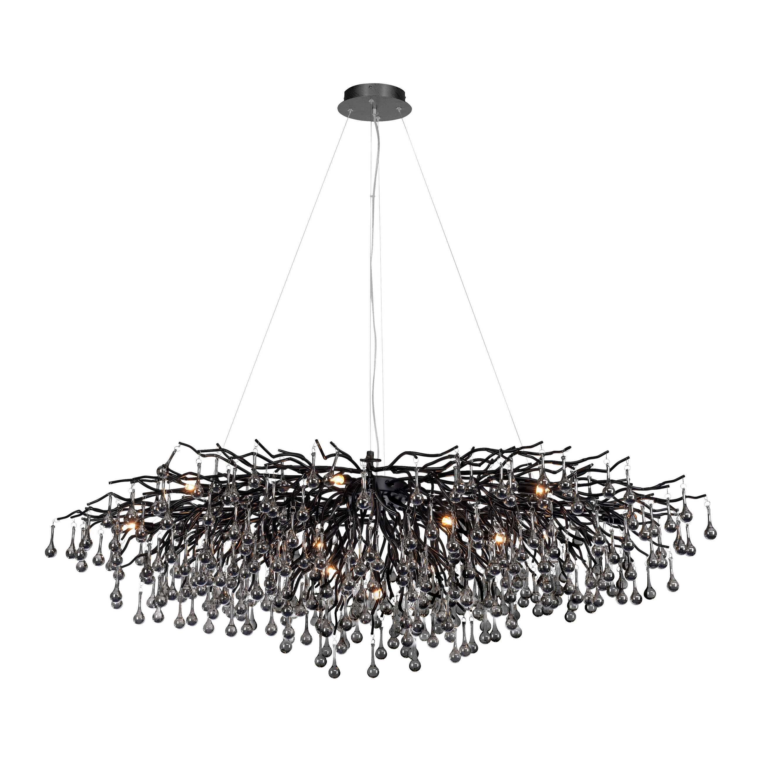 KRONLEUCHTER Icicle 150/75/250 cm   - Design (150/75/250cm) - Paul Neuhaus