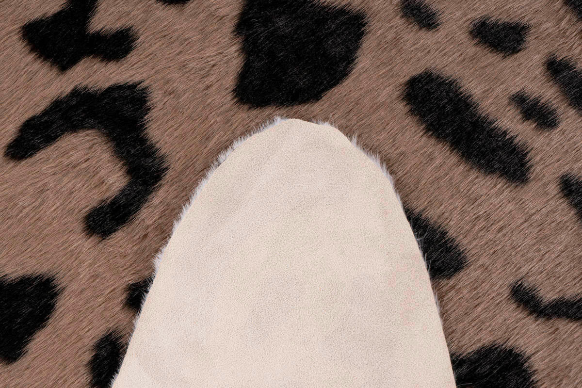 KUNSTFELL 160/230 cm Schwarz, Weiß  - Schwarz/Weiß, Basics, Kunststoff/Textil (160/230cm) - Kayoom