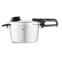 SCHNELLKOCHTOPF VITAVIT® PREMIUM satiniert 4.5 L  - Silberfarben, Basics, Metall (22cm) - Fissler