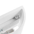 WANDLEUCHTE Alessia 20/8,5/12 cm  - Weiß, Basics, Stein (20/8,5/12cm) - Novel