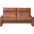 ZWEISITZER-SOFA Echtleder Braun - Braun, KONVENTIONELL, Leder (177/97/95cm) - Erpo