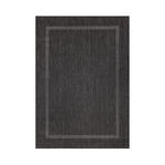FLACHWEBETEPPICH 60/100 cm Relax  - Schwarz, Basics, Textil (60/100cm) - Novel