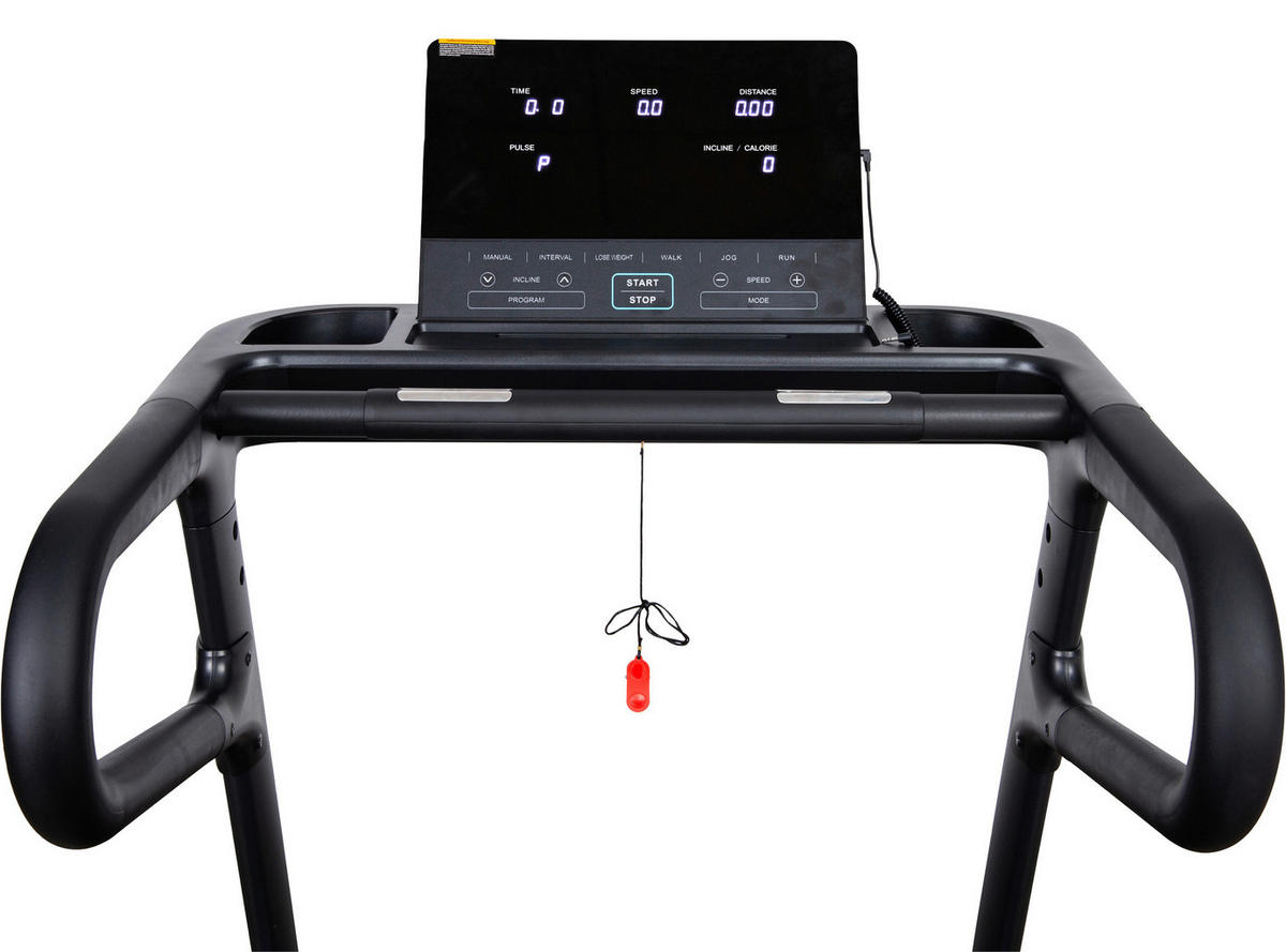 LAUFBAND LB50A - Schwarz, KONVENTIONELL, Kunststoff/Metall (175/78/151cm)