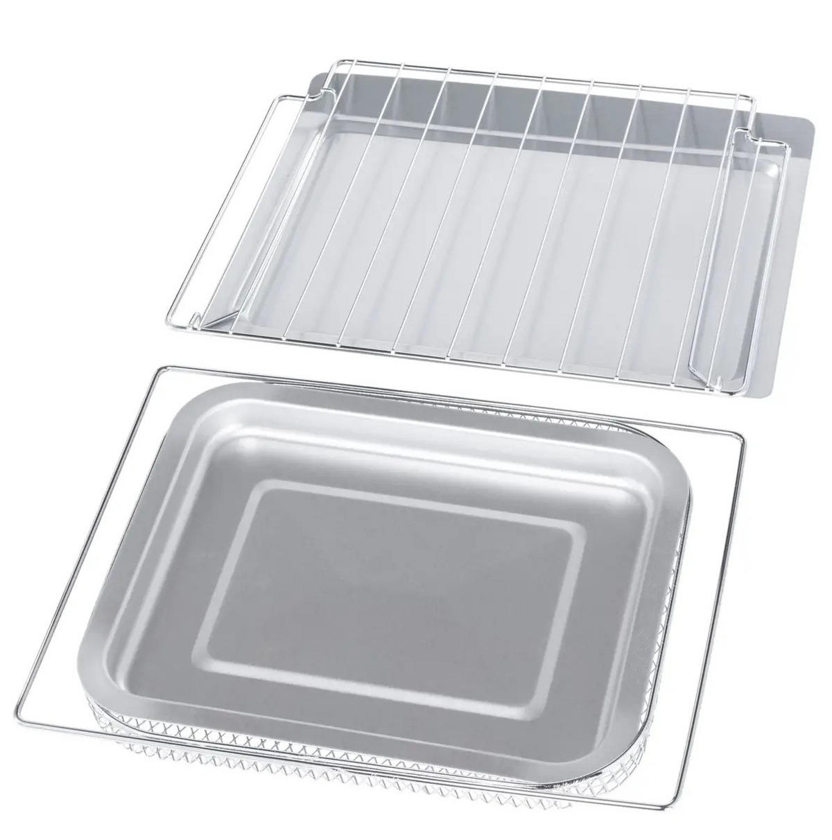 MINIBACKOFEN  - Edelstahlfarben, Basics, Metall (36,5/27,8/45,1cm) - Russel Hobbs