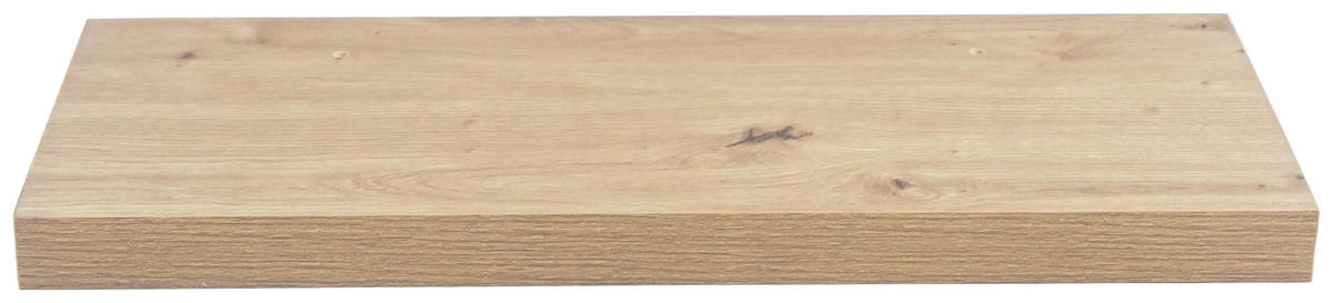 WANDBOARD in 60/3,8/23,5 cm Eichefarben  - Eichefarben, Basics, Holzwerkstoff (60/3,8/23,5cm) - Boxxx