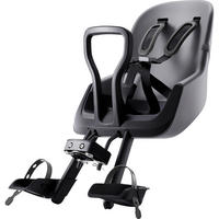 FAHRRADKINDERSITZ - Graublau/Grau, Basics, Kunststoff/Textil (40/60/32cm) - Britax Römer