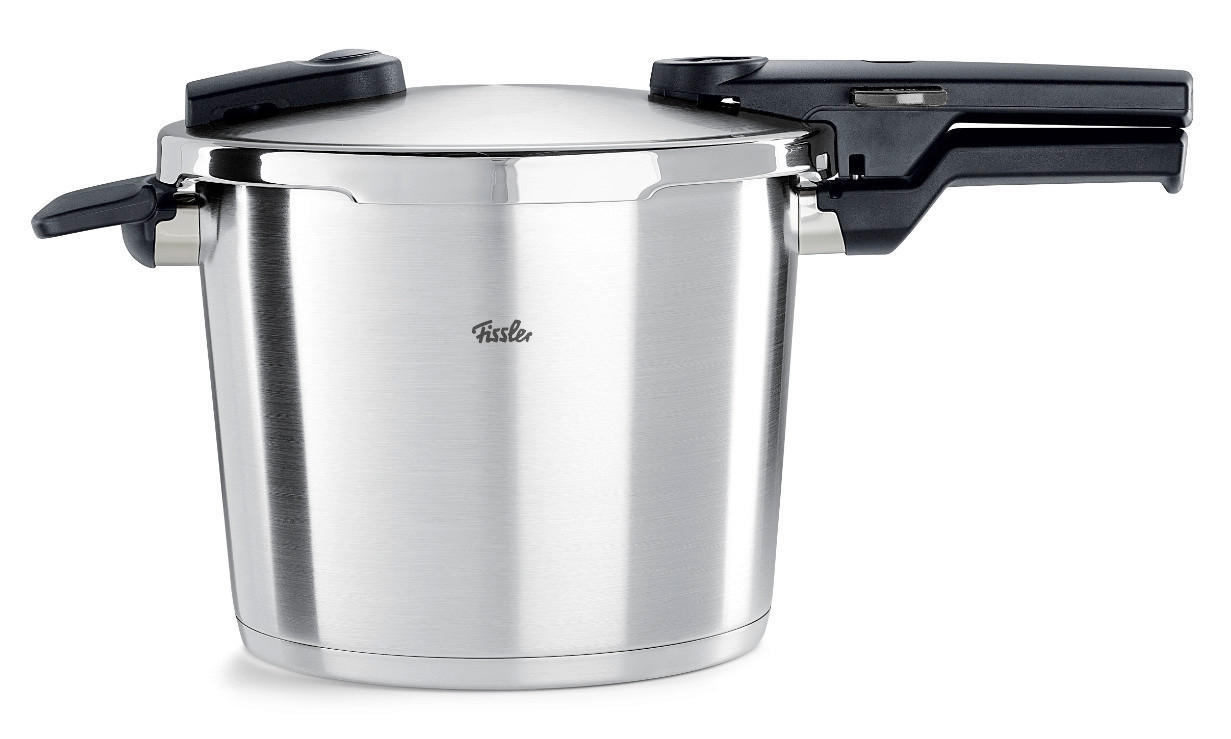 EKSPRES LONAC  6,0 l  VITAQUICK  - srebrne boje, Basics, metal (22cm) - Fissler
