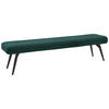 SITZBANK - Schwarz/Grün, Design, Textil/Metall (200/48/47cm) - Dieter Knoll