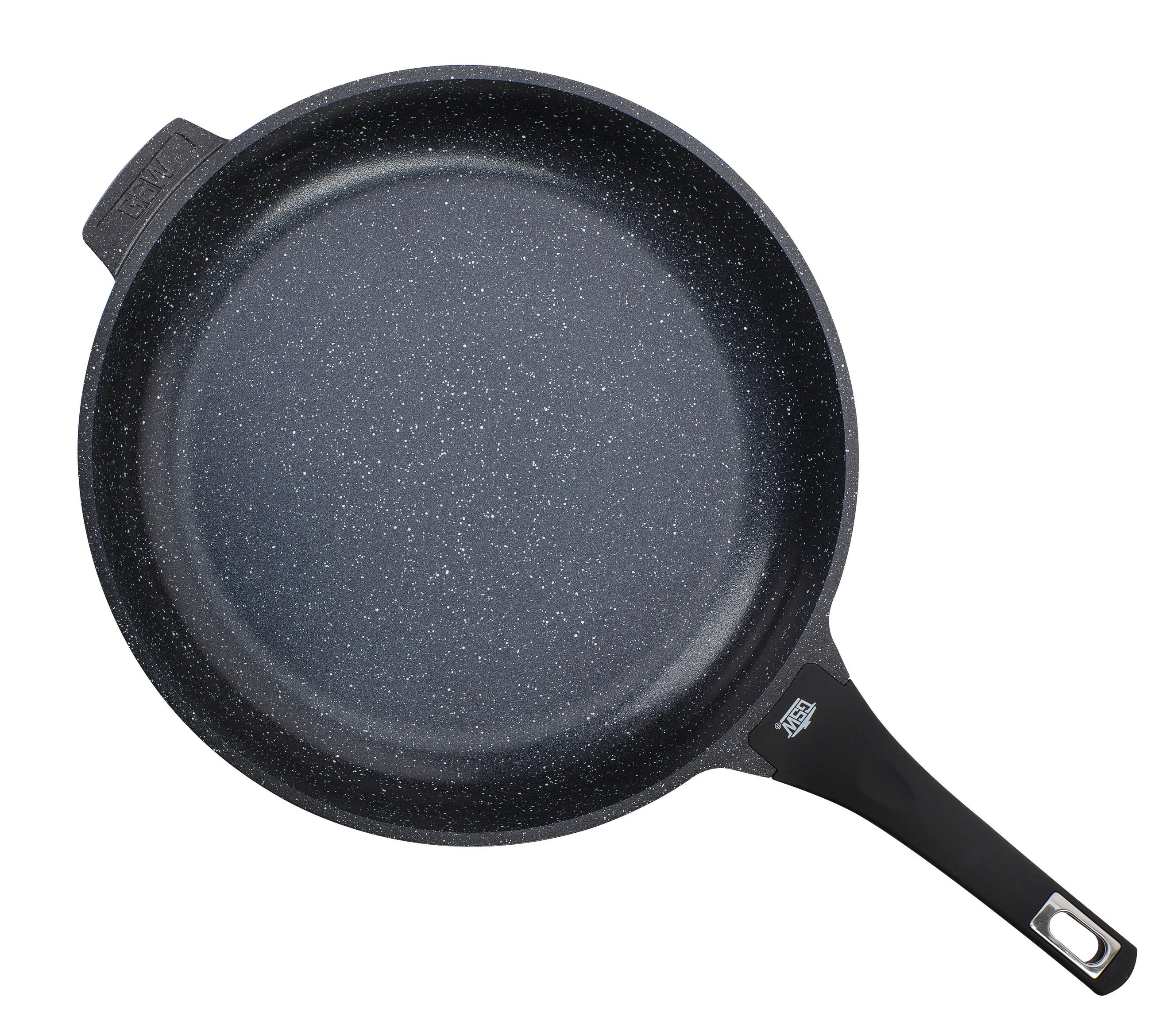 BRATPFANNE Titanium Granit Advanced Vitaflon® Quarzit Beschichtung 32 cm  - Schwarz, Basics, Metall (32cm) - GSW