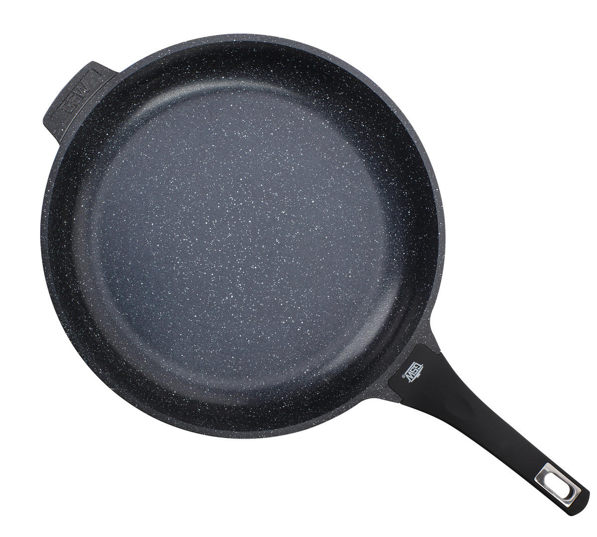 BRATPFANNE Titanium Granit Advanced Vitaflon® Quarzit Beschichtung 32 cm  - Schwarz, Basics, Metall (32cm) - GSW