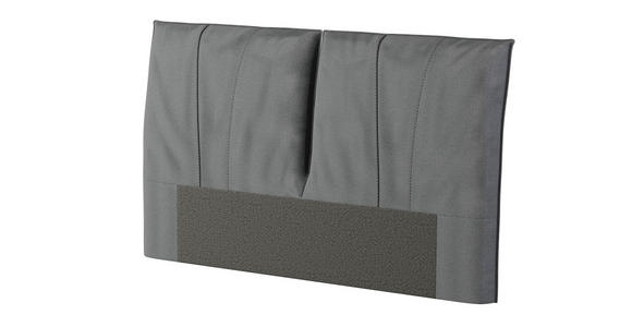 BOXSPRINGBETT 180/200 cm  in Schwarz  - Alufarben/Schwarz, KONVENTIONELL, Textil/Metall (180/200cm) - Dieter Knoll