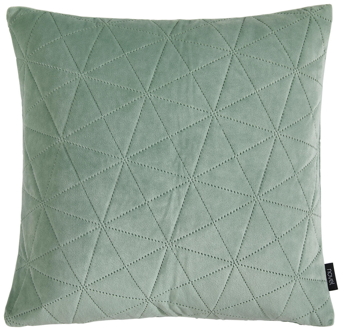 KISSENHÜLLE 48/48 cm  - Jadegrün, Textil (48/48cm) - Novel