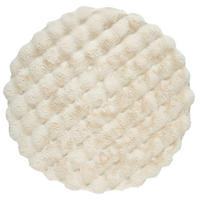 HOCHFLORTEPPICH 160 cm Weiß  - Weiß, Basics, Textil (160cm) - Novel