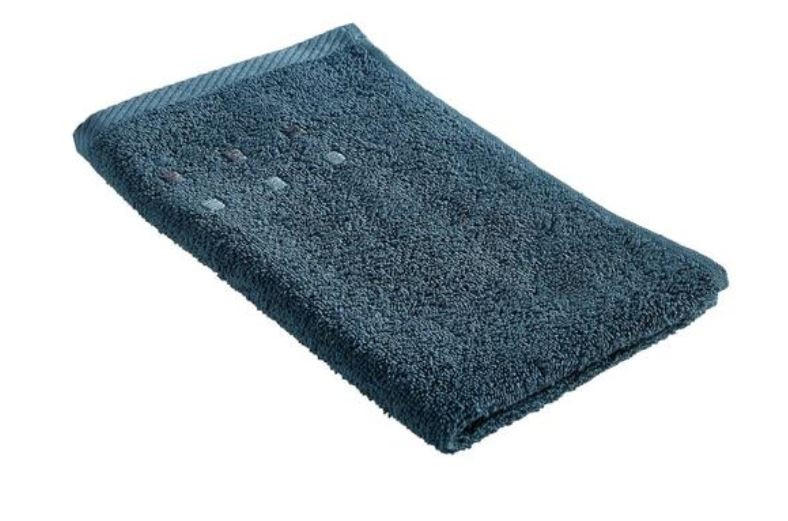 RUČNÍK PRO HOSTY, 30/50 cm, petrolej - petrolej, Konvenční, textil (30/50cm) - Esposa