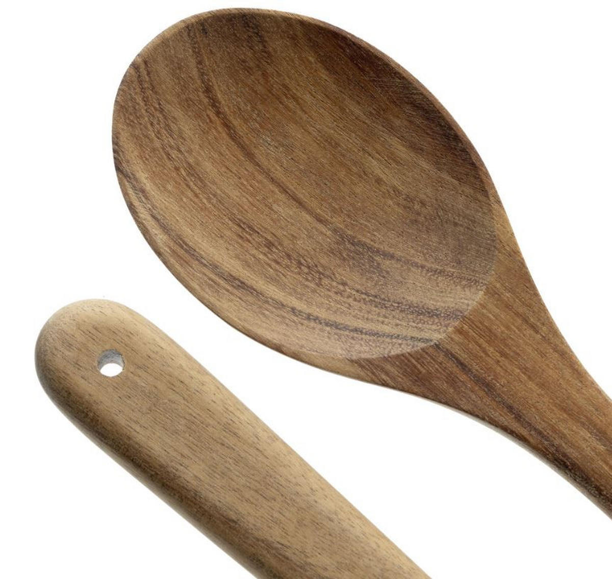 SALATBESTECK - Braun, Natur, Holz (6,5/30/1,2cm) - Leonardo