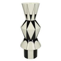 VAS  - vit/svart, Basics, sten (13/32,5/13cm)