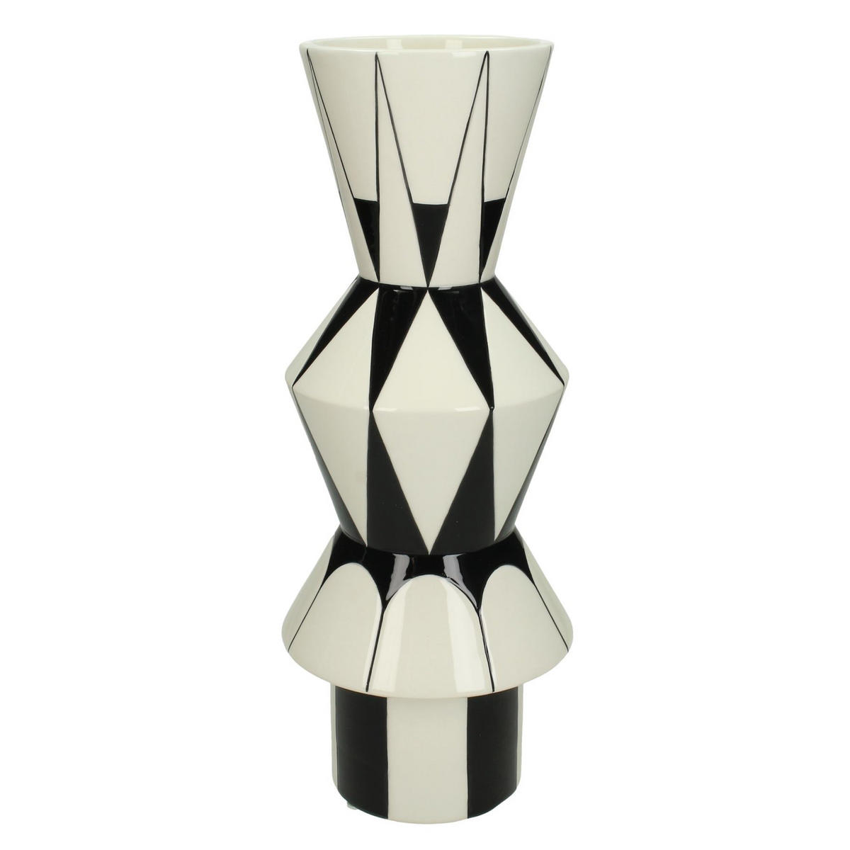 VAS  - vit/svart, Basics, sten (13/32,5/13cm)