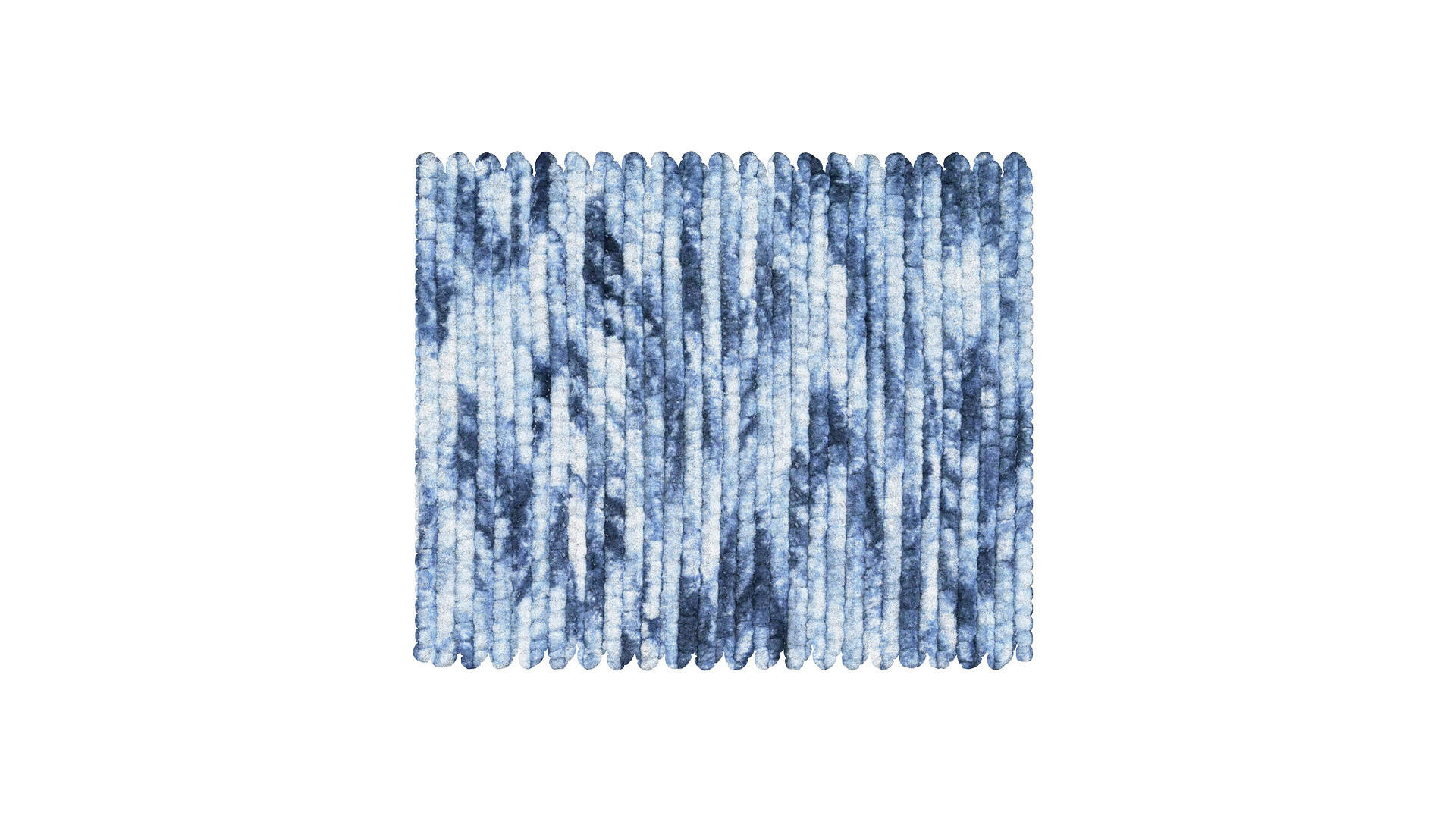 BADTEPPICH Blau 50/60 cm  - Blau, Basics, Textil (50/60cm)