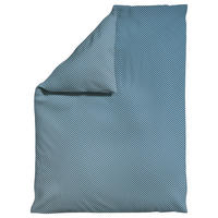 BETTDECKENBEZUG -teilig Woven Satin Fade Makosatin 155/220 cm  - Hellgrau/Hellblau, Basics, Textil (155/220cm) - Schlafgut
