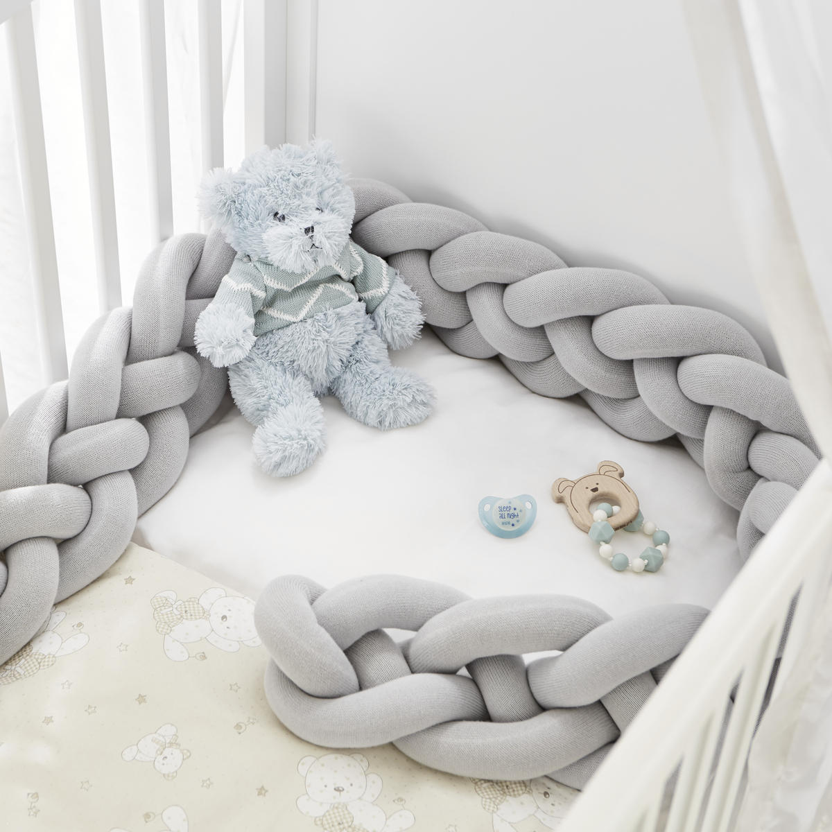NESTCHENSCHLANGE   14/220 cm  - Silberfarben, Design, Kunststoff/Textil (14/220cm) - Patinio