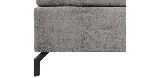 BOXSPRINGBETT 140/200 cm  in Grau  - Schwarz/Grau, Design, Textil/Metall (140/200cm) - Esposa
