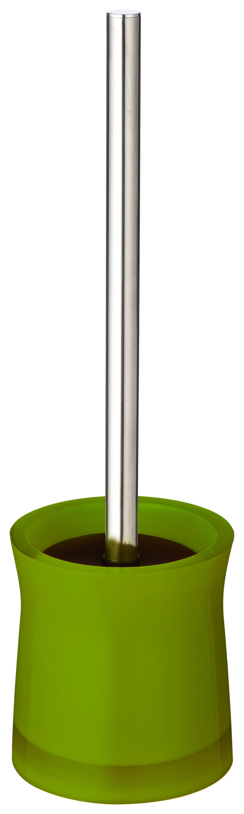 WC-BÜRSTE Kunststoff  Kunststoff   - Chromfarben, Basics, Kunststoff (10,5/37/10,5cm)