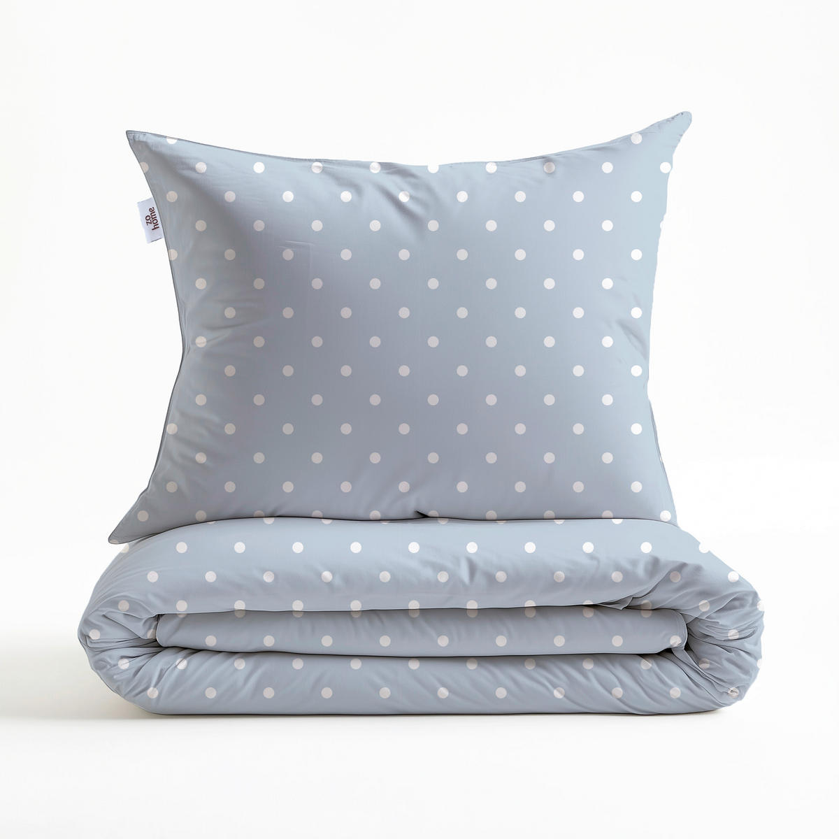 BETTWÄSCHE 2-teilig Punta-di-Cotone Renforcé 135/200 cm  - Blau, Basics, Textil (135/200cm)