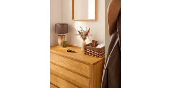 KOMMODE , 105/86/45 cm, 4 Schublade(n)  - Wildeiche, Natur, Holz (105/86/45cm) - Linea Natura