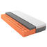 Partnermatratze Gelschaum Primus 310 180/200 cm 26 cm - Dunkelgrau/Weiß, Basics, Textil (180/200cm) - Schlaraffia