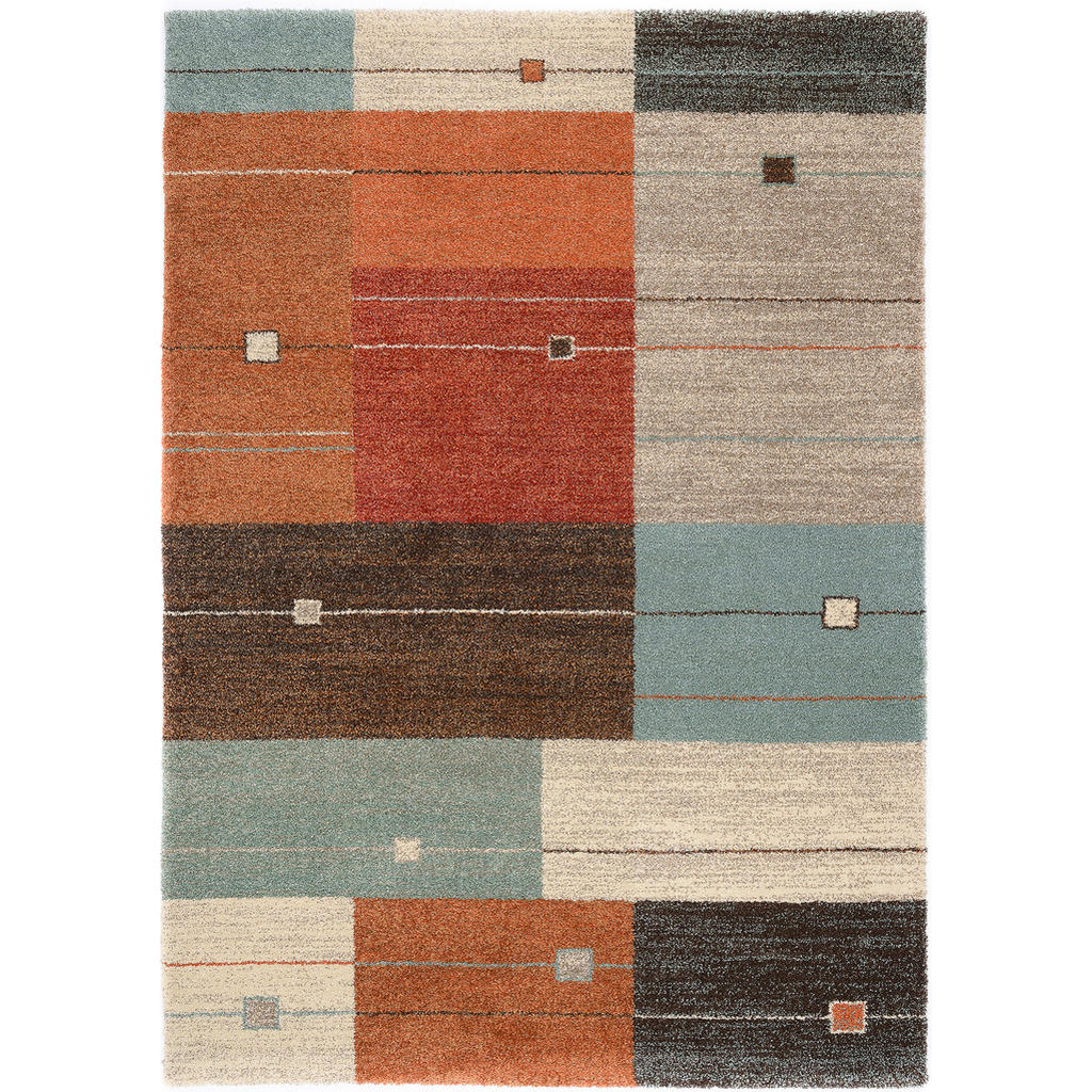 Webteppich Terracotta Palazzo Alto 80x150 cm