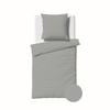 BETTWÄSCHE Lech Flanell 155/200 cm  - Grau, Basics, Textil (155/200cm) - Fleuresse