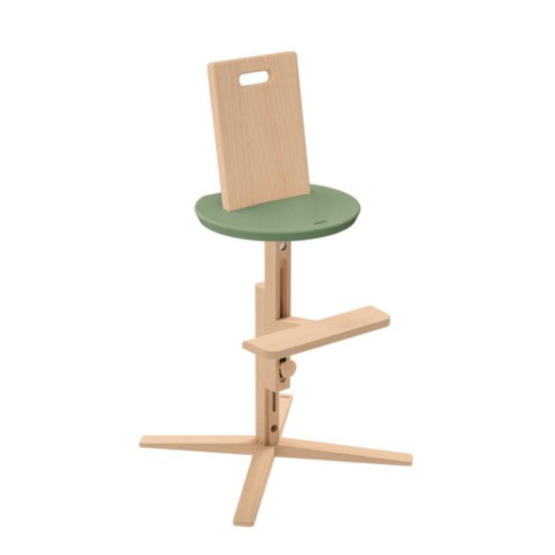 STOLČEK ZA HRANJENJE  FROC F-7 PEAK  54/89/52 cm         barve bukve  - barve bukve, Basics, les (54/89/52cm)
