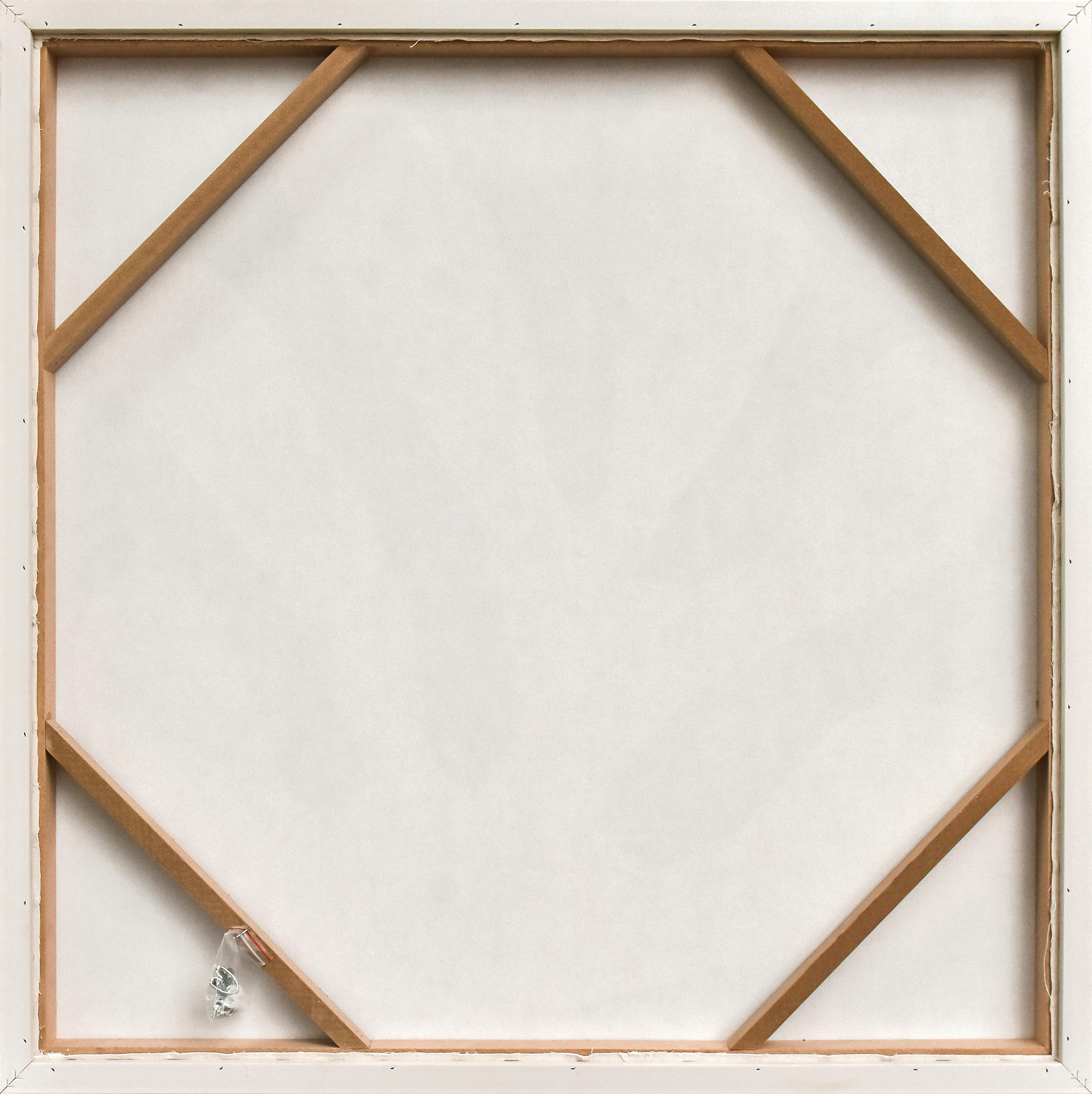 BILD Abstraktes 80/80 cm  - Beige/Weiß, Trend, Holzwerkstoff/Kunststoff (80/80cm) - Monee