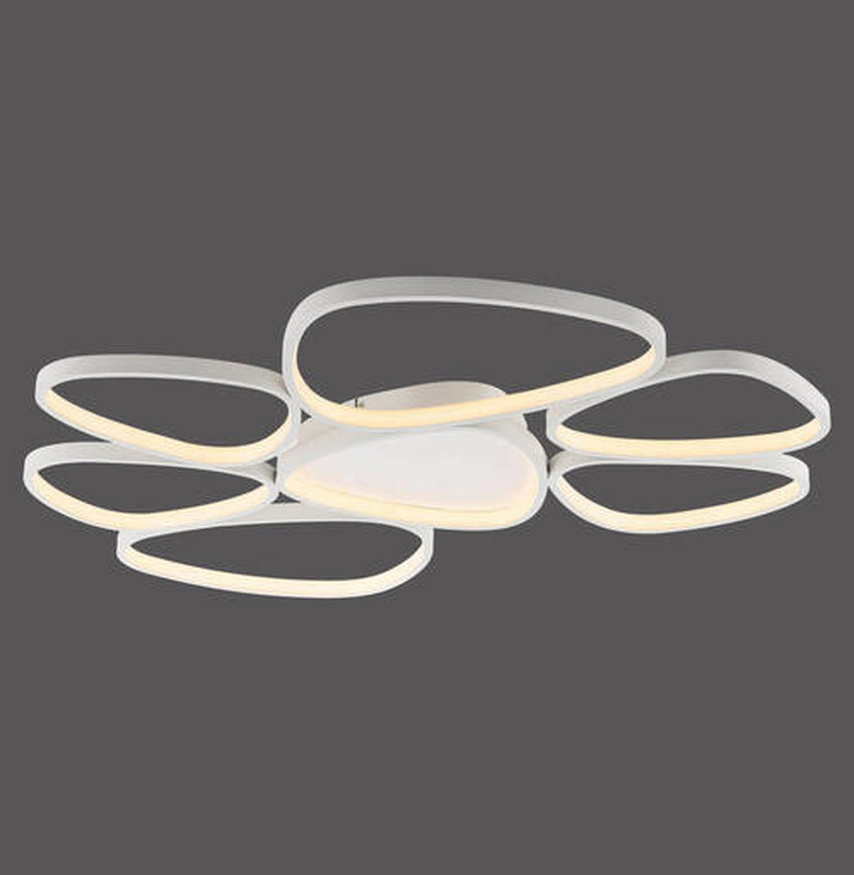 LED-DECKENLEUCHTE    92/70/6,5 cm  - Weiss, Design, Kunststoff/Metall (92/70/6,5cm)