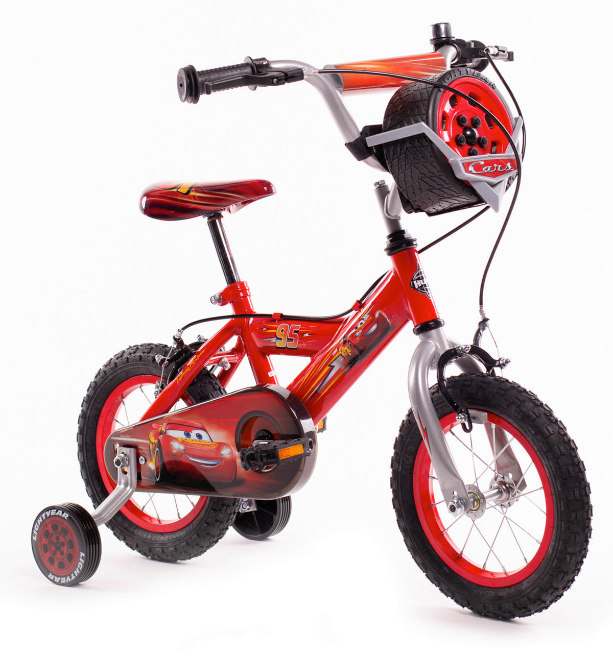 KINDERFAHRRAD 12 Zoll  - Rot, Basics, Kunststoff/Metall (54/85/74cm)