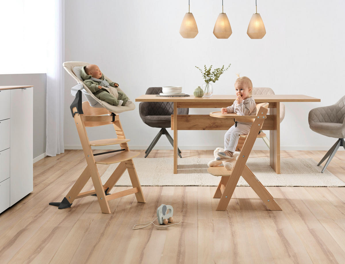 HOCHSTUHL LUNCH Naturfarben  - Naturfarben, LIFESTYLE, Holz (45/50,5/78,5cm) - My Baby Lou